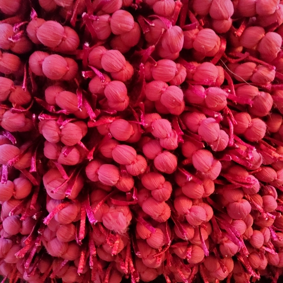 Cloud 9 Design Fuchsia Textured Accent Pillow - Picture 2 of 7